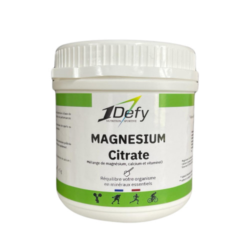 Magnésium Citrate - Poudre - 200 g - 1Defy