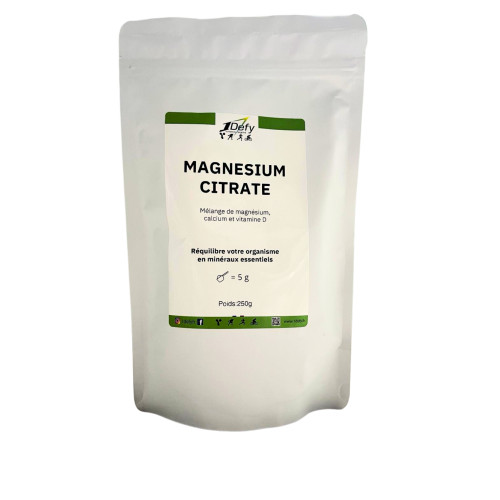 magnésium citrate sachet 250g 1defy