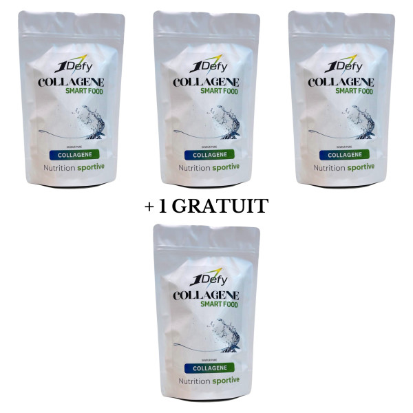 Peptides de collagene Peptan - Saveur nature - 1Defy - 3+1