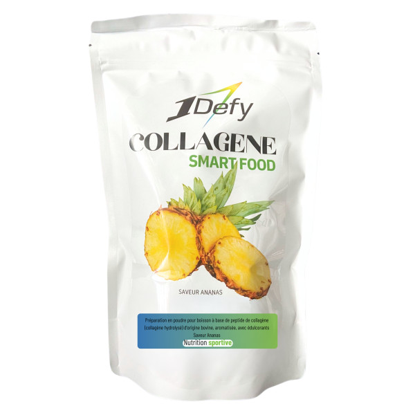 Peptides de collagene Peptan - Saveur Ananas - 1Defy