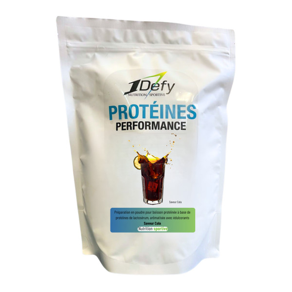 Boisson protéinée - Whey Performance - Saveur Cola - 1Defy