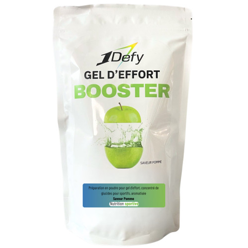 Gel Booster - Saveur Pomme - Pendant effort - 1Defy