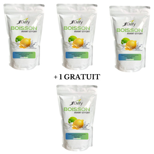 Boisson d&#039;attente avant effort - Wait Start - Saveur Citron - 1Defy
