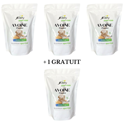 Avoine en poudre - Farine d&#039;avoine - 3+1 - 1Defy