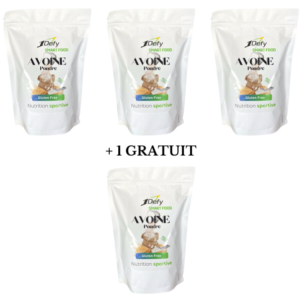 Avoine en poudre - Farine d'avoine - 3+1 - 1Defy