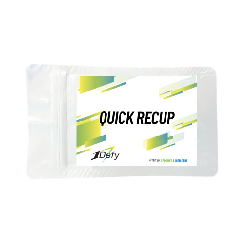 Boisson de récupération - Quick Recup - Saveur Ananas - Sachet dose dégustation - 1Defy