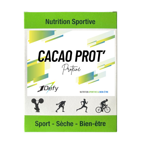 Cacao Prot&#039; - Chocolat chaud protéiné - 1Defy