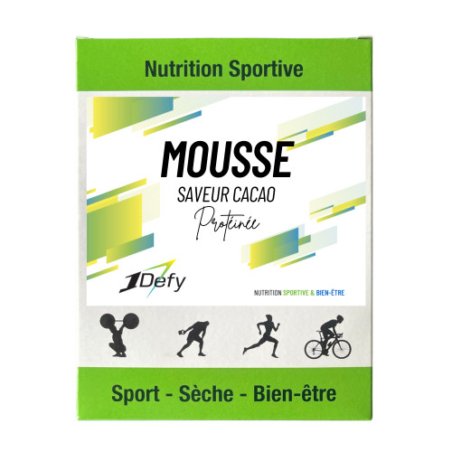 Mousse protéinée - Saveur cacao - 1Defy