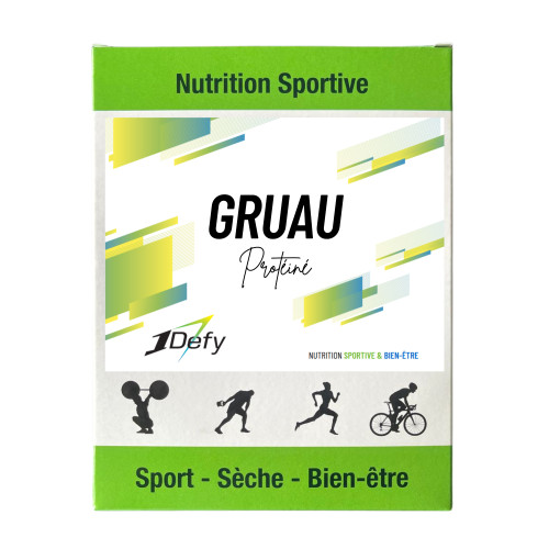 Gruau protéiné - Saveur pomme cannelle - 1Defy