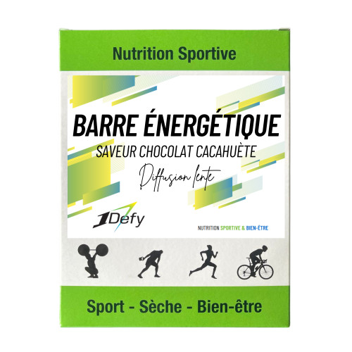 Barre énergétique diffusion lente - Effort long - Boite de 10 - 1Defy