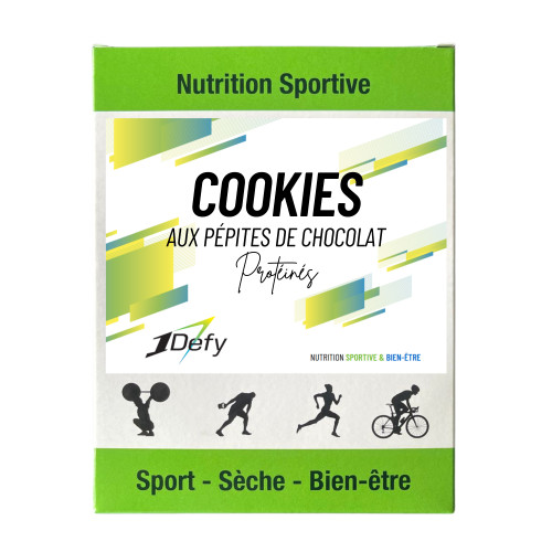 Cookies protéinés aux pépites de chocolat - 1Defy