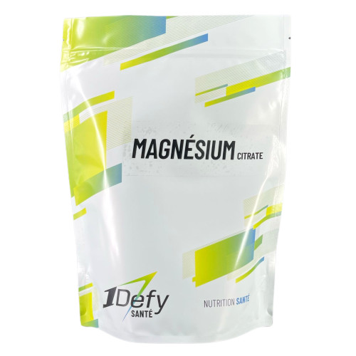 Magnésium Citrate - Poudre - 250 g - 1Defy