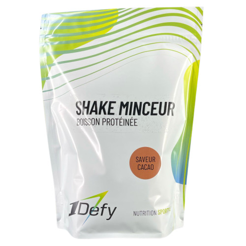 Boisson protéinée - Shake Minceur - Saveur Cacao - 1Defy