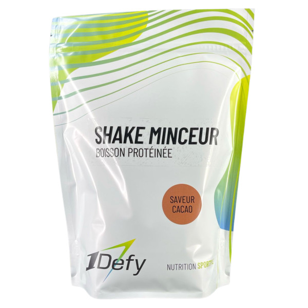 Boisson protéinée - Shake Minceur - Saveur Cacao - 1Defy