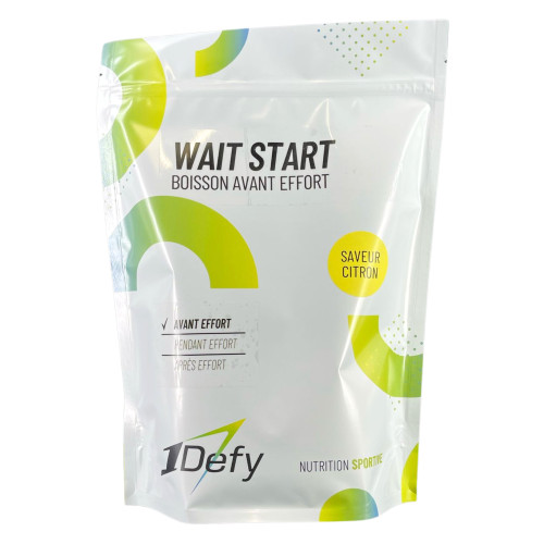 Boisson d&#039;attente avant effort - Wait Start - Saveur Citron - 1Defy