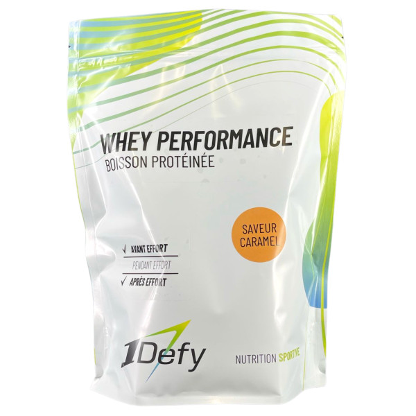 Boisson protéinée - Whey Performance - Saveur Caramel - 1Defy