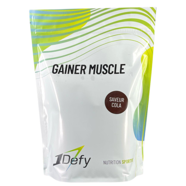 Boisson protéinée - Gainer Muscle - Saveur Cola - 1Defy