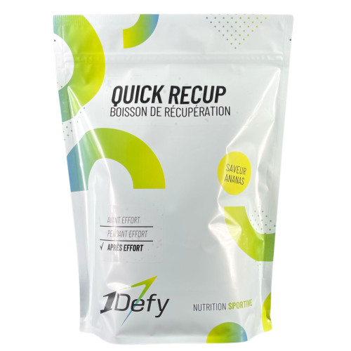 Boisson de récupération - Quick Recup - Saveur Ananas - 1Defy