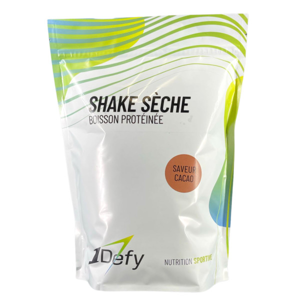Boisson protéinée - Shake Sèche - Saveur Cacao - 1Defy
