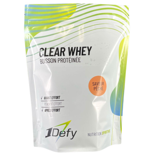 Boisson protéinée - Clear Whey saveur Pêche - 1Defy