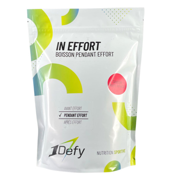 In effort - FRUITS ROUGES - Boisson isotonique pendant effort - 1Defy