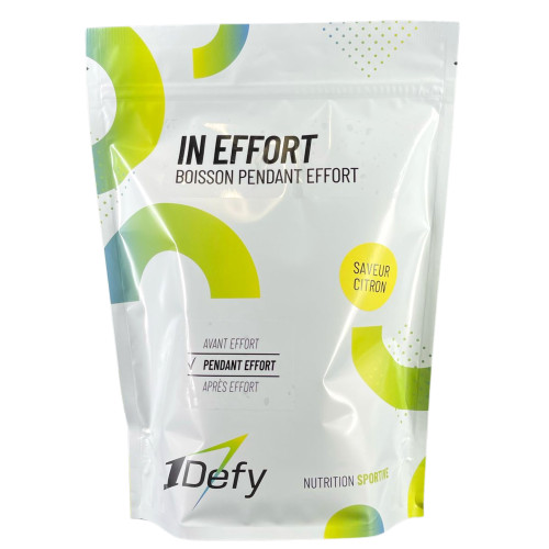 In effort - CITRON - Boisson isotonique pendant effort - 1Defy