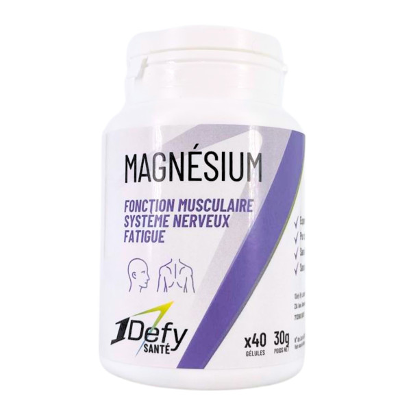 magnésium gélules 1defy santé