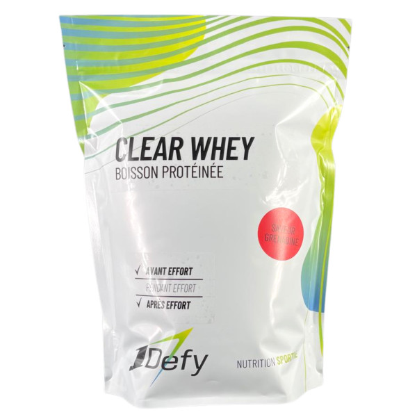 Clear Whey saveur Grenadine - Boisson protéinée - 1Defy