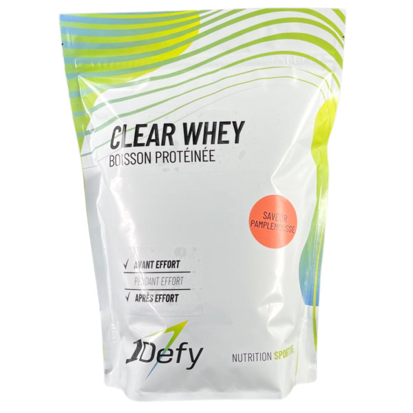 Clear Whey saveur Pamplemousse - Boisson protéinée - 1Defy