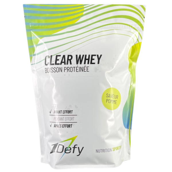 Clear Whey saveur Pomme - Boisson protéinée - 1Defy
