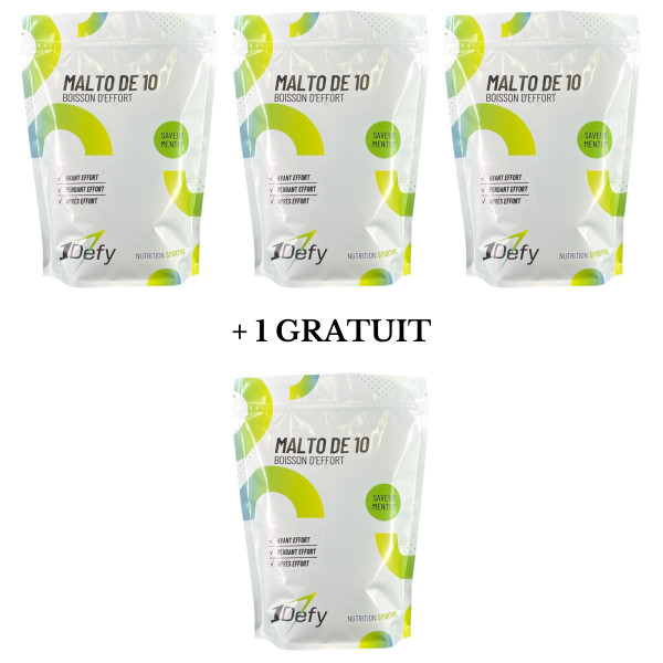 Maltodextrine de manioc DE 10 - 3+1 - Saveur Menthe - 1Defy