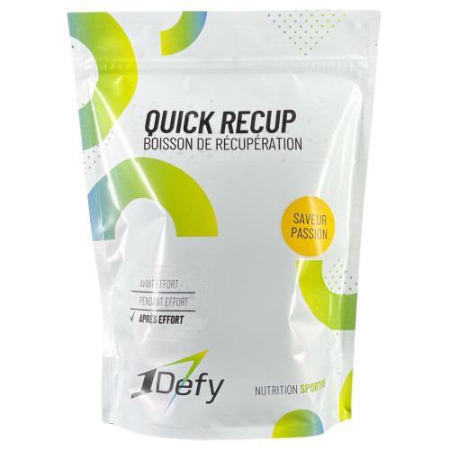 Boisson de récupération - Quick Recup - Saveur Passion - 1Defy