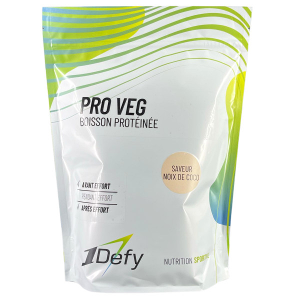 Protéines végétales PRO VEG - Saveur Noix de Coco - 1Defy