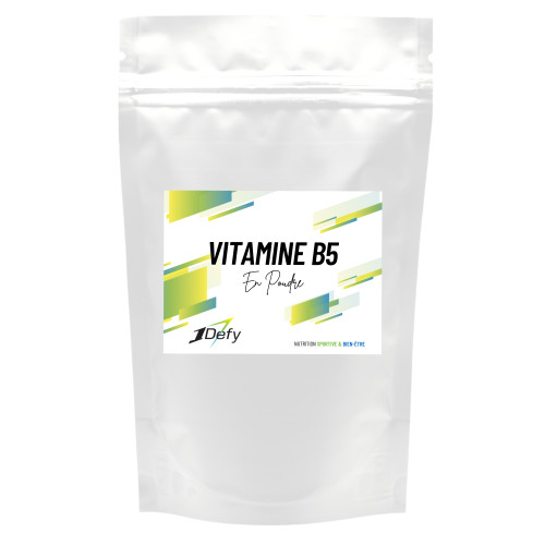 Vitamine B5 - Poudre - Acide pantothénique - 1Defy
