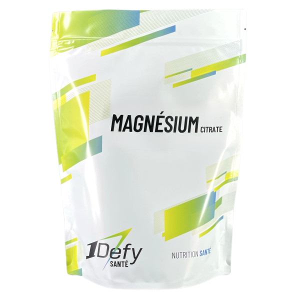 Magnésium Citrate - Poudre - 250 g - 1Defy
