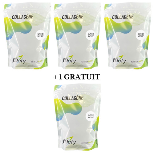 Peptides de collagene Peptan - Saveur nature - 1Defy - 3+1