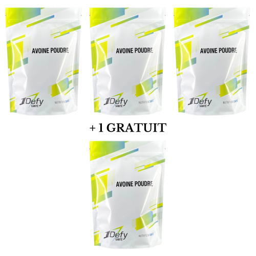 Avoine en poudre - Farine d&#039;avoine - 3+1 - 1Defy