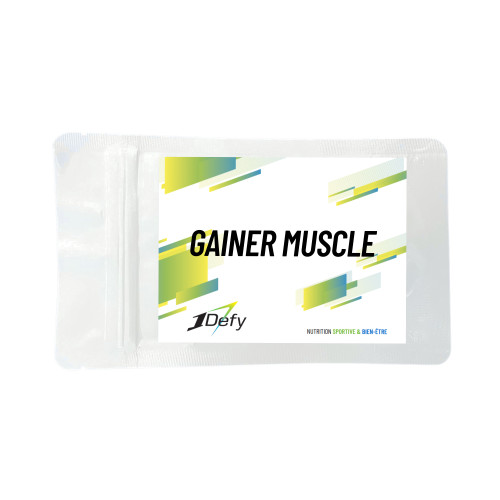 Boisson protéinée - Gainer Muscle - Sachet dose - 1Defy