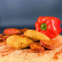 Cake salé protéiné - Saveur Poivron chorizo - Boite de 6 - 1Defy