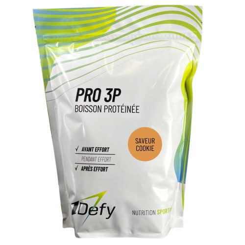 Boisson protéinée - PRO 3P - Saveur Cookie - 1Defy