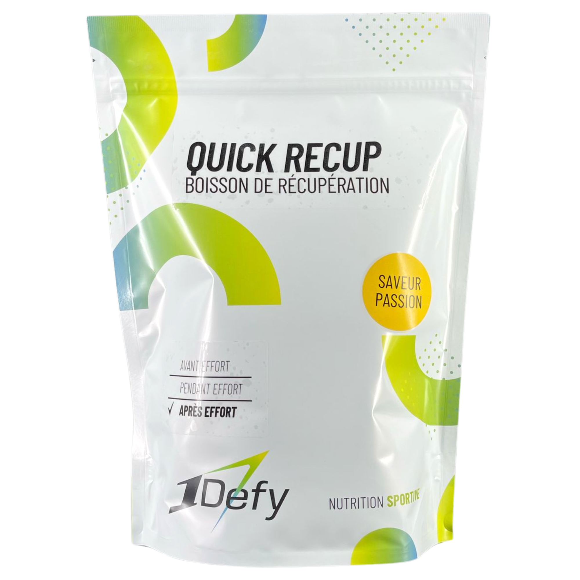 Boisson de récupération - Quick Recup - Saveur Passion - 1Defy