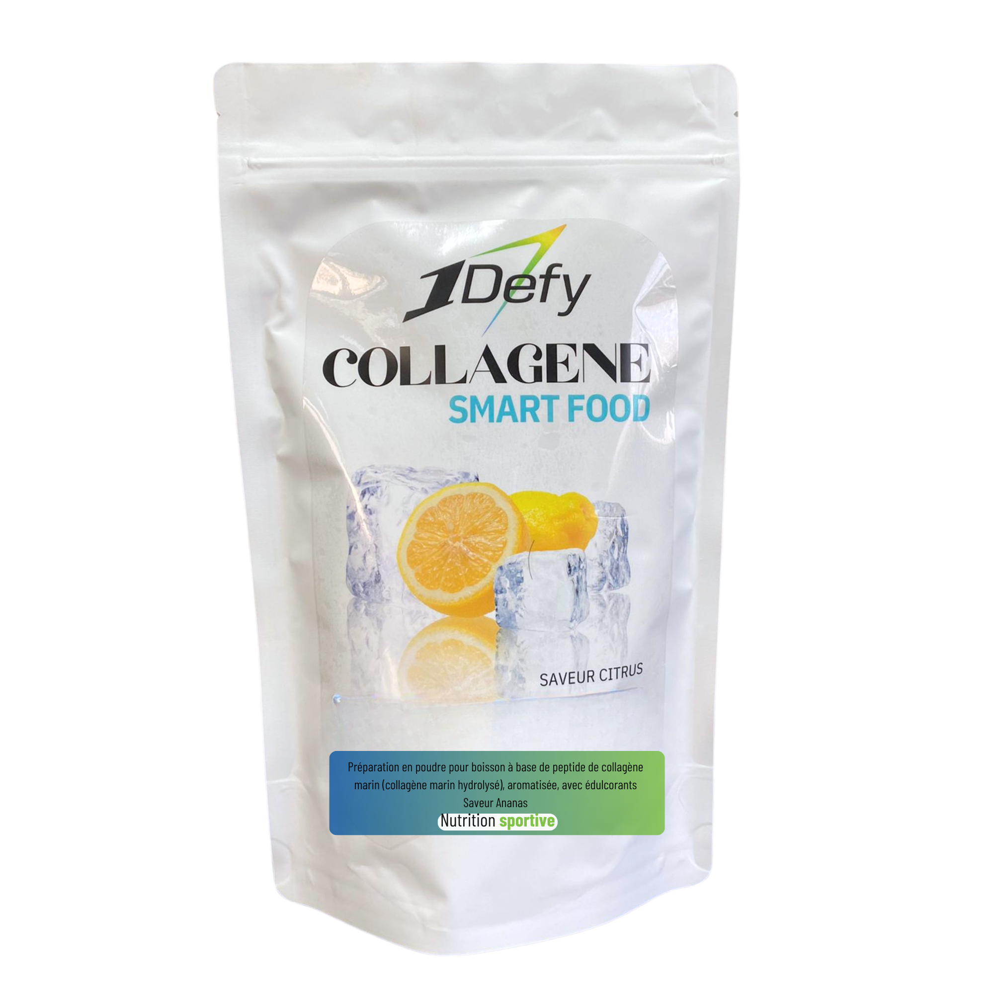 collagène marin saveur citron