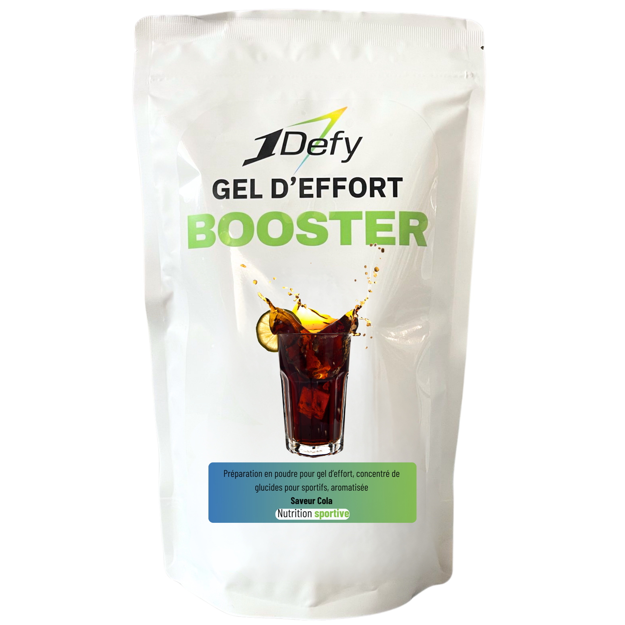 Gel Booster - Saveur Cola - Pendant effort - 1Defy