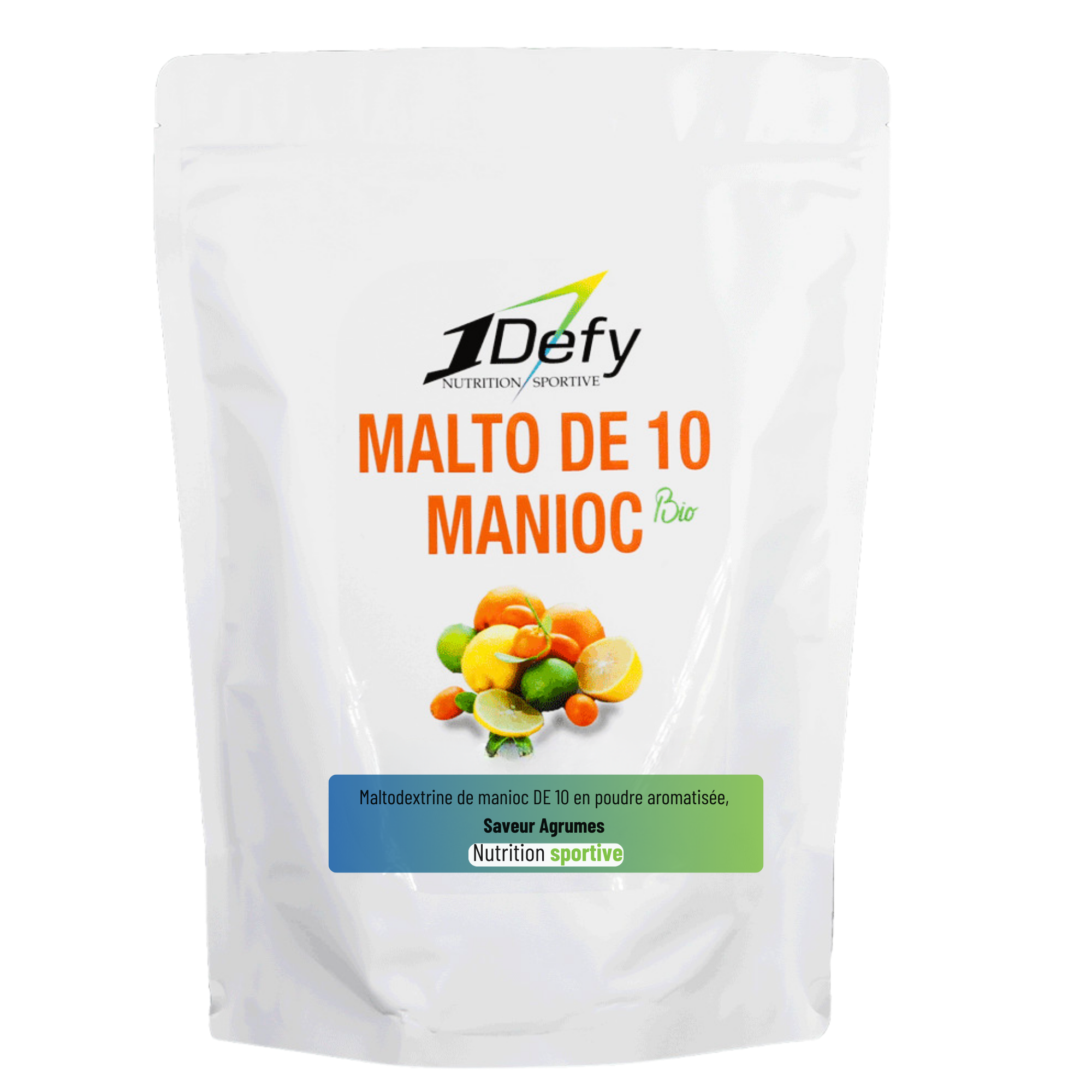 Maltodextrine de manioc DE 10 - Saveur Agrumes - 1Defy