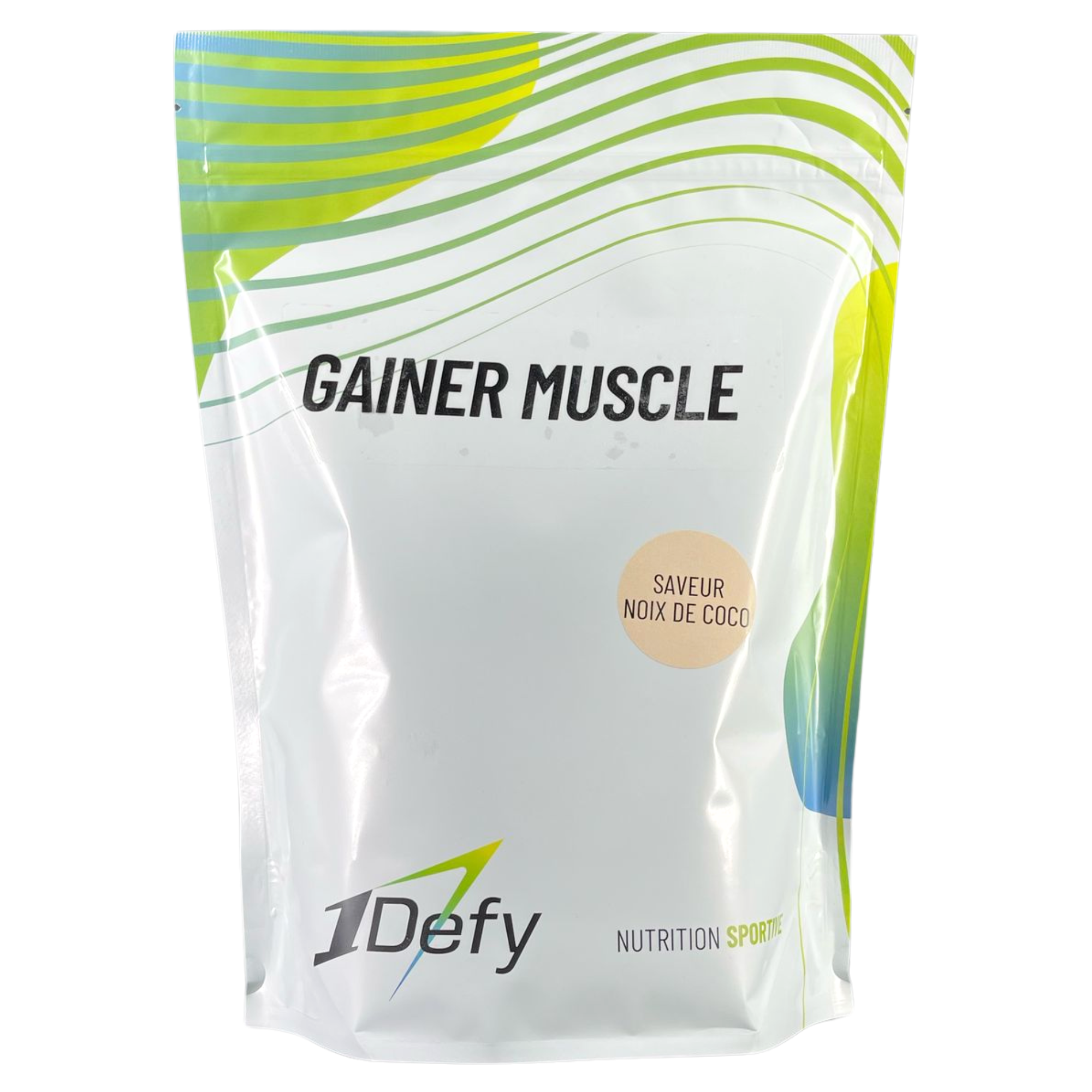 Boisson protéinée - Gainer Muscle - Saveur Noix de Coco - 1Defy