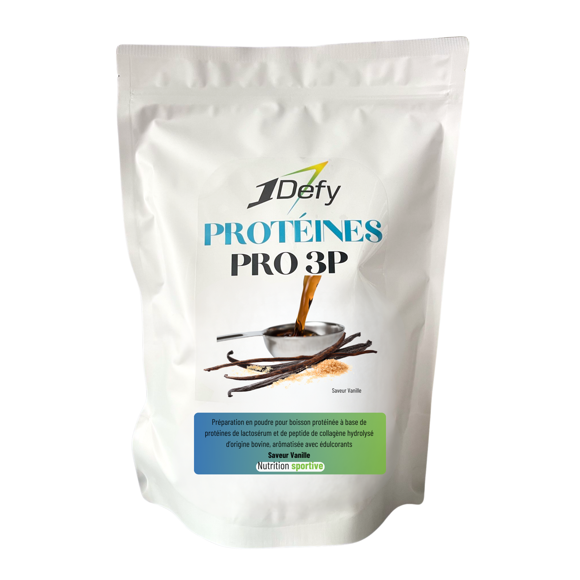 Boisson protéinée - PRO 3P - Saveur Vanille - 1Defy