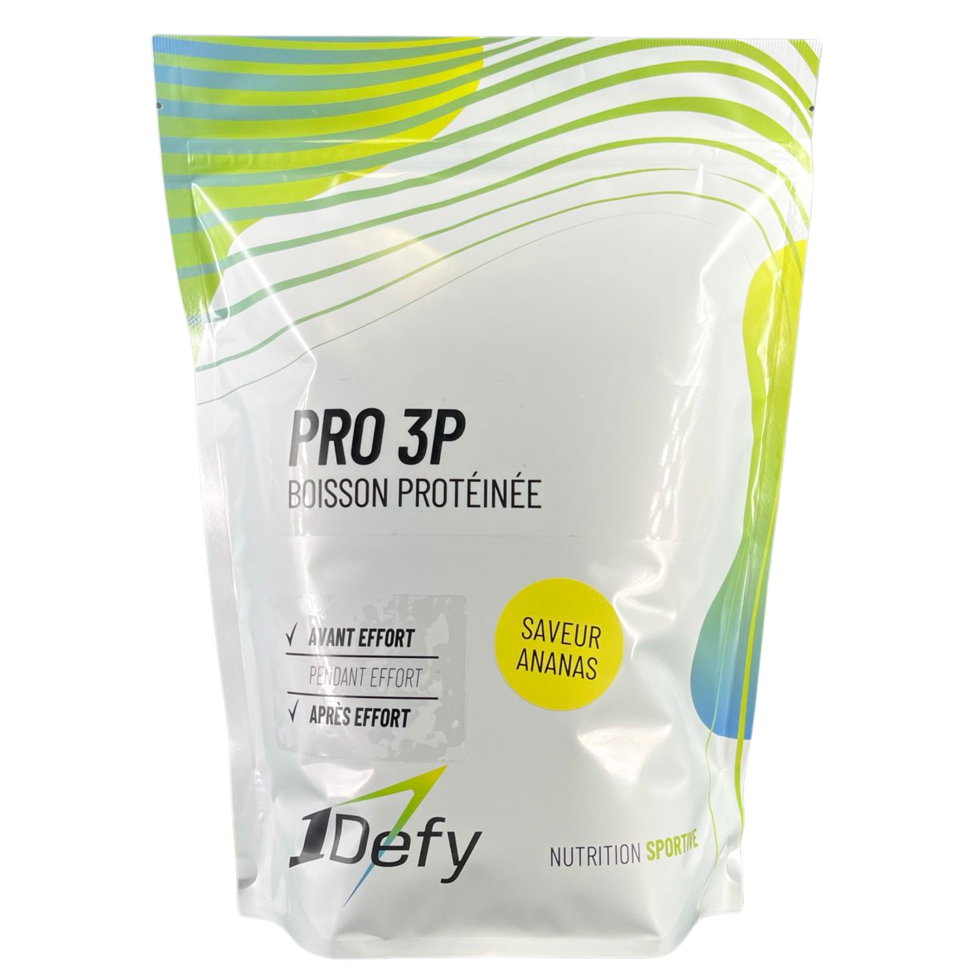 Boisson protéinée - PRO 3P - Saveur Ananas - 1Defy