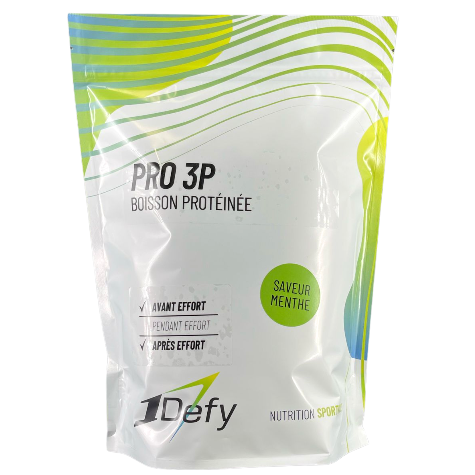 Boisson protéinée - PRO 3P - Saveur Menthe - 1Defy