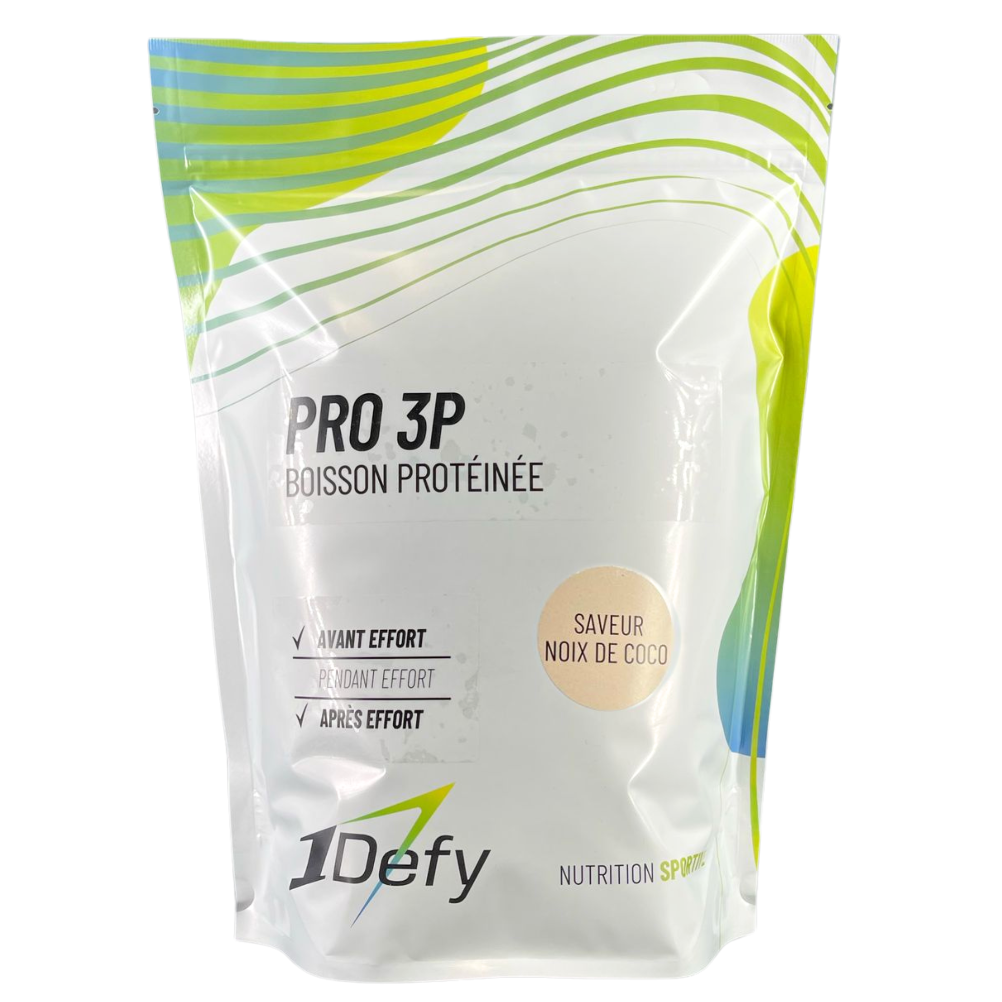 Boisson protéinée - PRO 3P - Saveur Noix de Coco - 1Defy