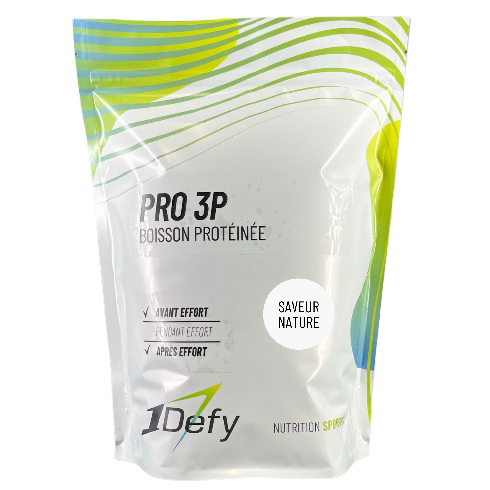 Boisson protéinée - PRO 3P - Saveur Nature - 1Defy